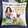 Personalized Garden Dog Mom Pillow FB92 95O34 1