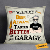 Personalized Garage Beer Pillow JR173 26O58 thumb 1