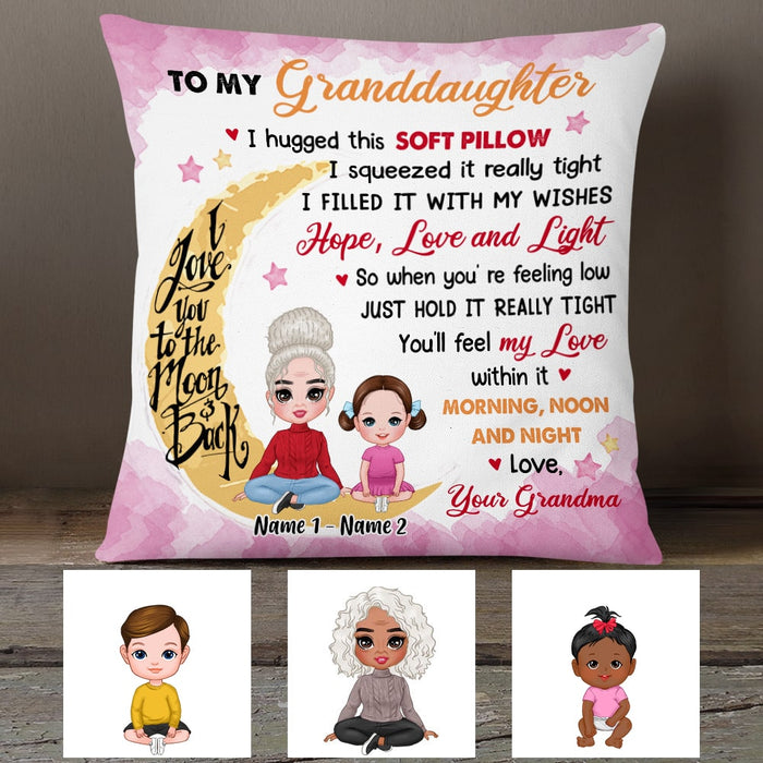 Personalized Grandson Hug This Pillow FB163 26O53 1