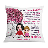 Personalized Granddaughter Hug This Pillow FB163 85O36 thumb 1