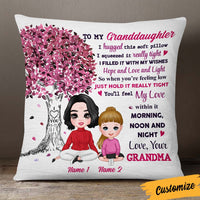Personalized Granddaughter Hug This Pillow FB163 85O36 thumb 1