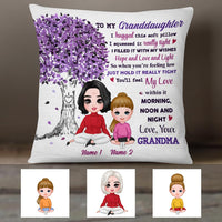Personalized Granddaughter Hug This Pillow FB163 85O36 thumb 1