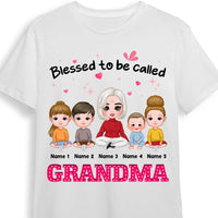 Personalized Mom Grandma Blessed Be Called T Shirt FB173 30O36 thumb 1