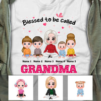 Personalized Mom Grandma Blessed Be Called T Shirt FB173 30O36 thumb 1