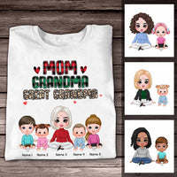 Personalized Mom Grandma Great Grandma T Shirt FB173 95O57 thumb 1