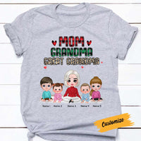 Personalized Mom Grandma Great Grandma T Shirt FB173 95O57 thumb 1