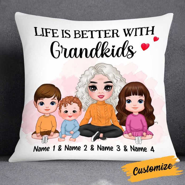 Personalized Mom Grandma Pillow FB181 26O34 1