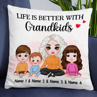 Personalized Mom Grandma Pillow FB181 26O34 thumb 1