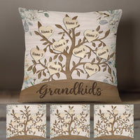 Personalized Mom Grandma Family Tree Pillow FB211 30O58 thumb 1
