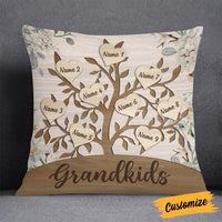 Personalized Mom Grandma Family Tree Pillow FB211 30O58 thumb 1