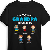 Personalized Grandpa Belongs To T Shirt FB221 81O36 thumb 1