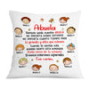 Personalized Mom Grandma Spanish Pillow FB222 81O36 1