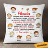 Personalized Mom Grandma Spanish Pillow FB222 81O36 1