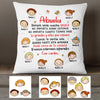 Personalized Mom Grandma Spanish Pillow FB222 81O36 1