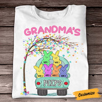 Personalized Grandma Easter Peeps Truck T Shirt FB227 81O58 thumb 1