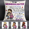 Personalized Mom Grandma To Granddaughter Pillow FB2211 81O57 1