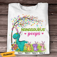 Personalized Dinosaur Grandma Easter T Shirt FB231 95O58 thumb 1