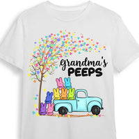 Personalized Grandma Easter Peeps Truck T Shirt FB243 30O53 thumb 1