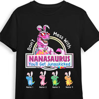 Personalized Easter Grandma Dinosaur T Shirt FB242 24O36 thumb 1