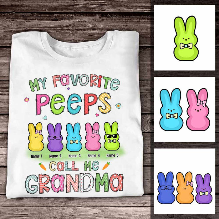 Personalized Grandma Easter T Shirt FB242 26O57 1
