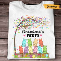 Personalized Grandma Easter Peeps T Shirt FB241 23O47 thumb 1