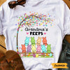 Personalized Grandma Easter Peeps T Shirt FB241 23O47 1