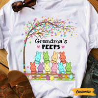 Personalized Grandma Easter Peeps T Shirt FB241 23O47 thumb 1