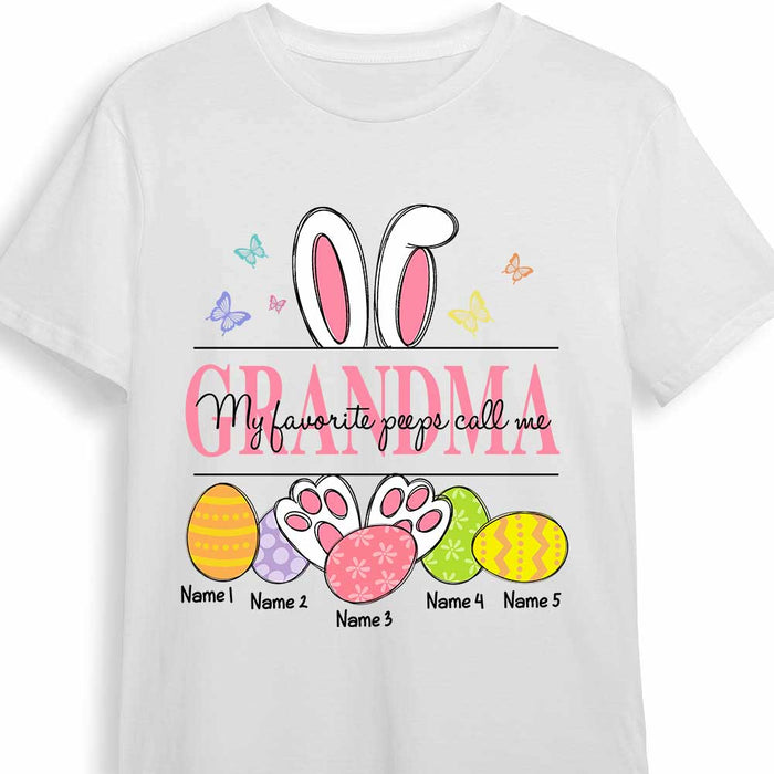 Personalized Easter Grandma T Shirt FB241 95O34 1