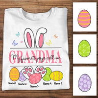 Personalized Easter Grandma T Shirt FB241 95O34 thumb 1