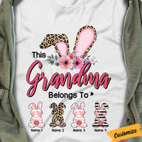 Personalized Easter Grandma Bunny T Shirt FB252 24O36 thumb 1