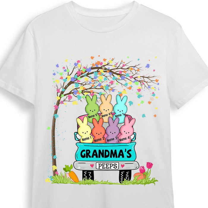 Personalized Easter Grandma Peeps T Shirt FB251 24O36 1