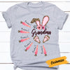 Personalized Grandma Easter Bunny T Shirt FB251 30O53 1