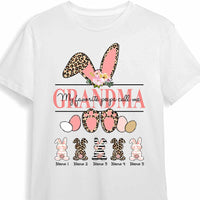 Personalized Grandma Easter Bunny T Shirt FB252 30O47 thumb 1