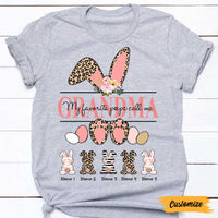 Personalized Grandma Easter Bunny T Shirt FB252 30O47 thumb 1