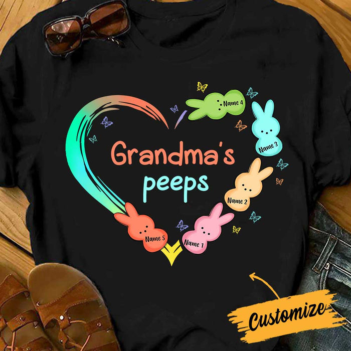 Personalized Grandma Easter T Shirt FB252 26O34 1