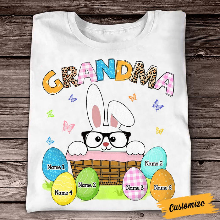 Personalized Grandma Easter T Shirt FB252 85O58 1