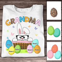 Personalized Grandma Easter T Shirt FB252 85O58 thumb 1