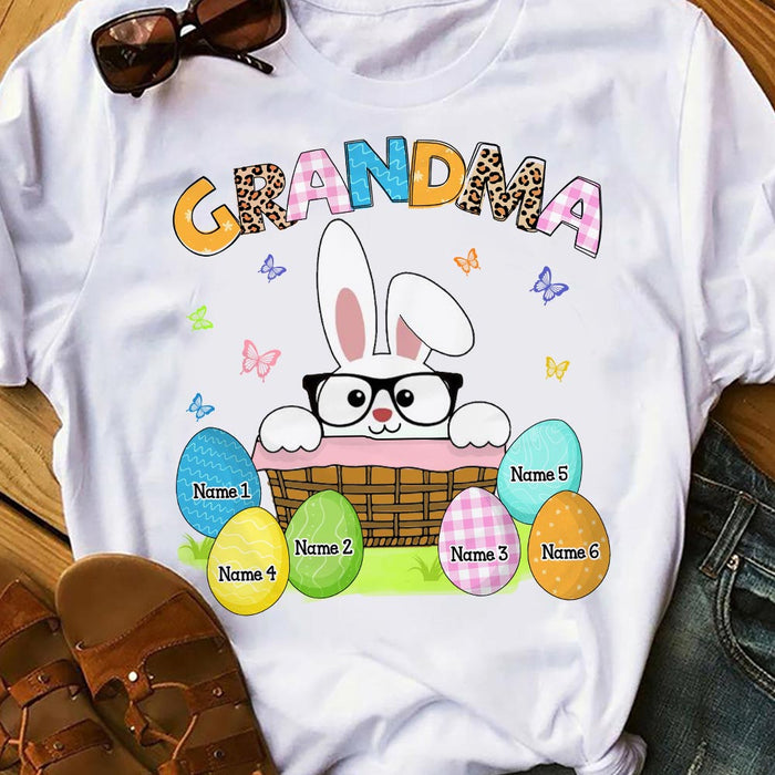 Personalized Grandma Easter T Shirt FB252 85O58 1