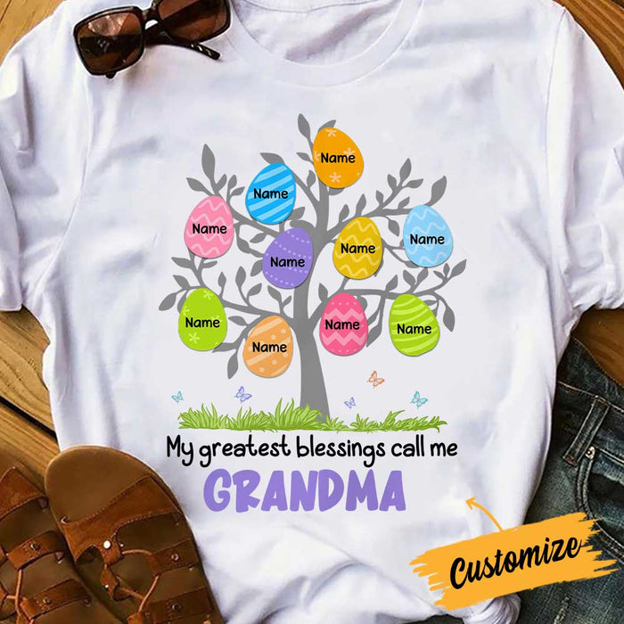 Personalized Easter Grandma T Shirt FB251 85O34 1