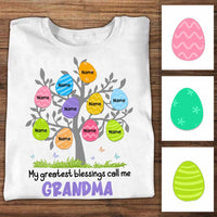 Personalized Easter Grandma T Shirt FB251 85O34 thumb 1