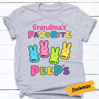 Personalized Grandma Easter Peeps T Shirt FB252 95O53 thumb 1