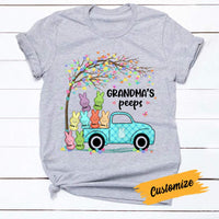 Personalized Grandma Easter Peeps T Shirt FB282 24O57 thumb 1