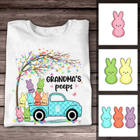 Personalized Grandma Easter Peeps T Shirt FB282 24O57 thumb 1