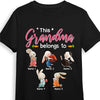 Personalized Grandma Easter Bunny T Shirt FB281 24O36 1