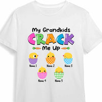 Personalized Grandma Chicken Peeps Easter T Shirt FB282 30O47 thumb 1