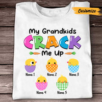 Personalized Grandma Chicken Peeps Easter T Shirt FB282 30O47 thumb 1