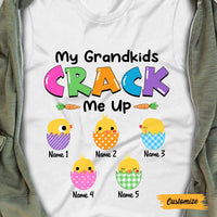 Personalized Grandma Chicken Peeps Easter T Shirt FB282 30O47 thumb 1