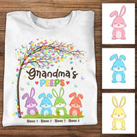 Personalized Grandma Easter T Shirt FB281 26O34 thumb 1