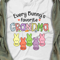 Personalized Grandma Easter Bunny T Shirt FB281 30O53 thumb 1