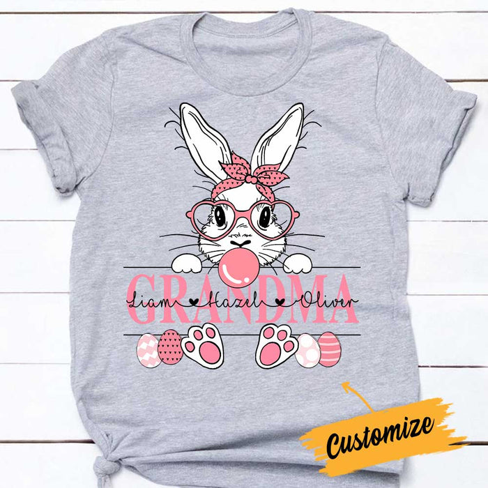 Personalized Easter Grandma T Shirt FB281 85O34 1